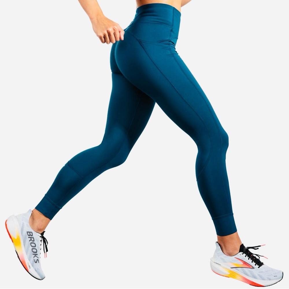 Brooks Moment Tights Blue NWT